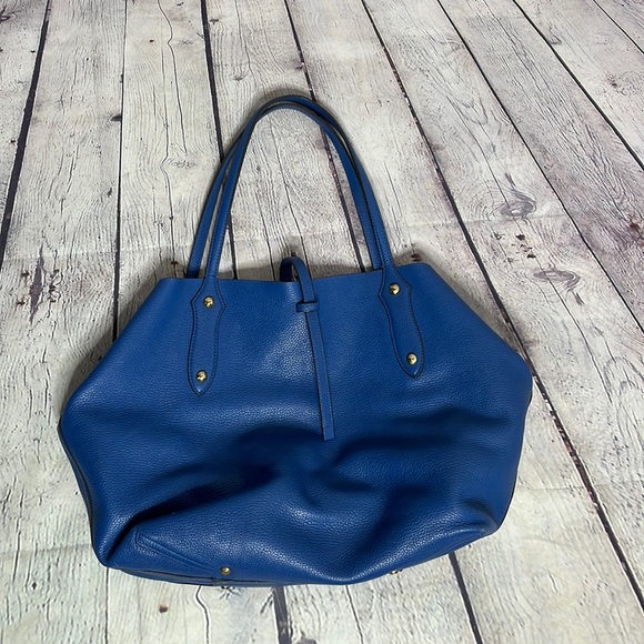 Annabel Ingall Large Isabella Pebble Leather Tote Bag - Picture 1 of 7